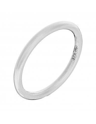 Bague Instant d'or Modestie Or Blanc 375/1000